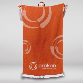 Badelaken im Prokon-Design