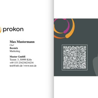 Prokon Visitenkarte (100 Stück)