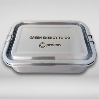 Edelstahl Lunchbox mit Lasergravur